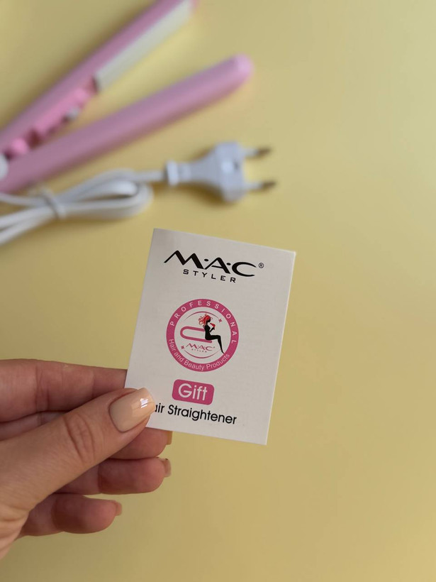اتو مو مسافرتی اورجینال M.A.C STYLER سرامیکی