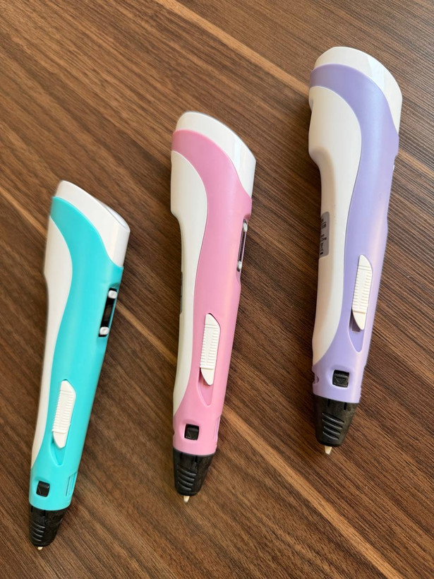 قلم طراحی سه بعدی 3D PEN-2 اورجینال | نمایشگر دار با تنظیم سرعت و فیلامنت PLA و ABS